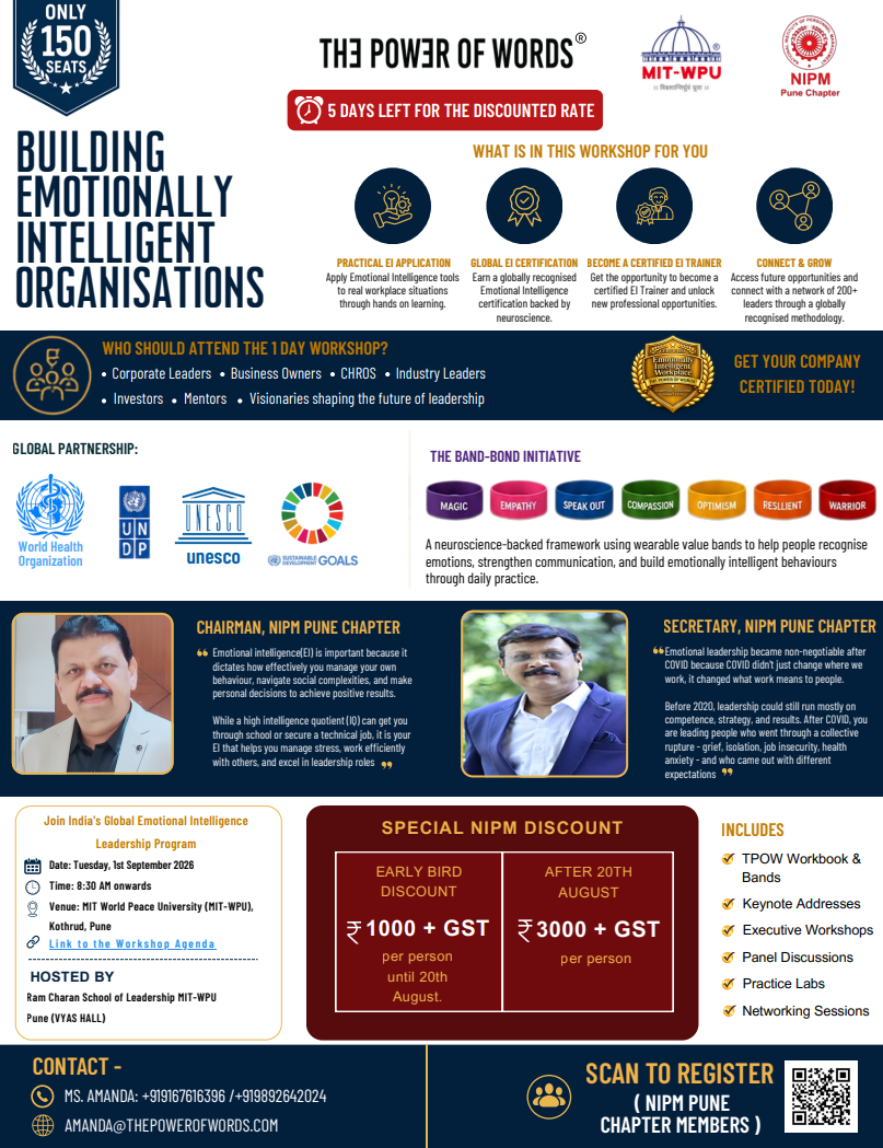 Global Emotional Intelligence Leadership WORKSHOP
